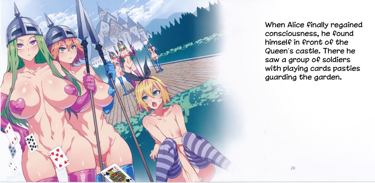 (C90) [Alice no Takarabako (Mizuryu Kei)] Yoiko no Sukebe Douwa Series 2 Fushidara na Kuni no Alice (Alice in Wonderland) [English] [hardcase8translates] image number 11