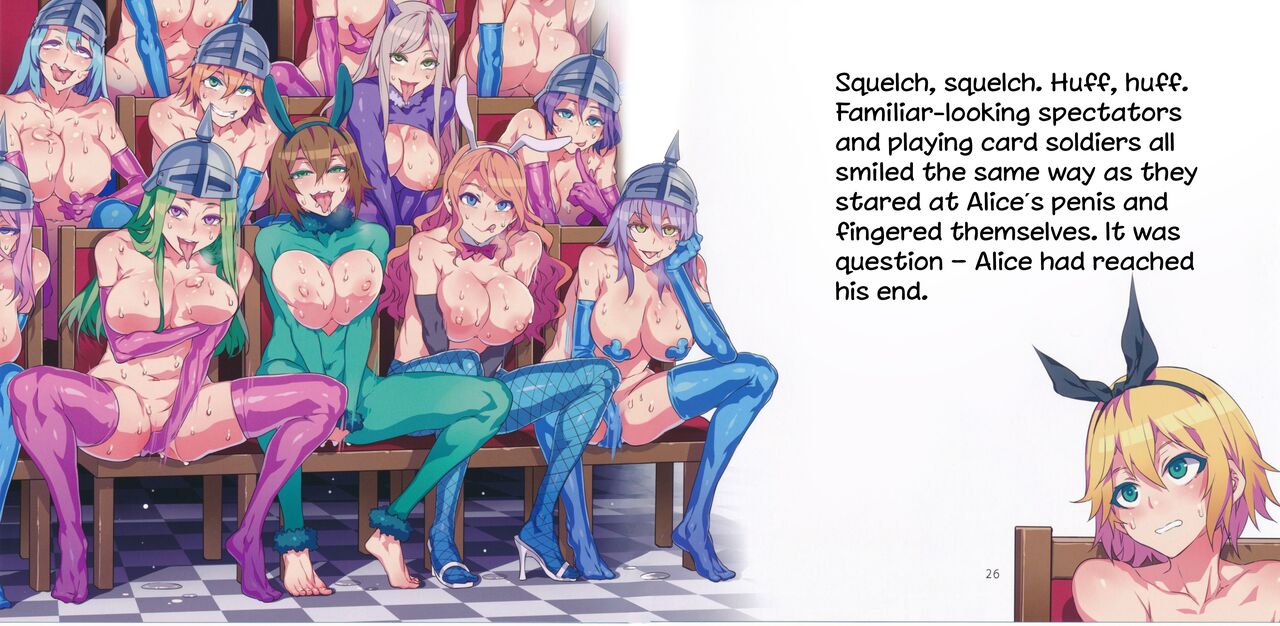 (C90) [Alice no Takarabako (Mizuryu Kei)] Yoiko no Sukebe Douwa Series 2 Fushidara na Kuni no Alice (Alice in Wonderland) [English] [hardcase8translates] image number 14