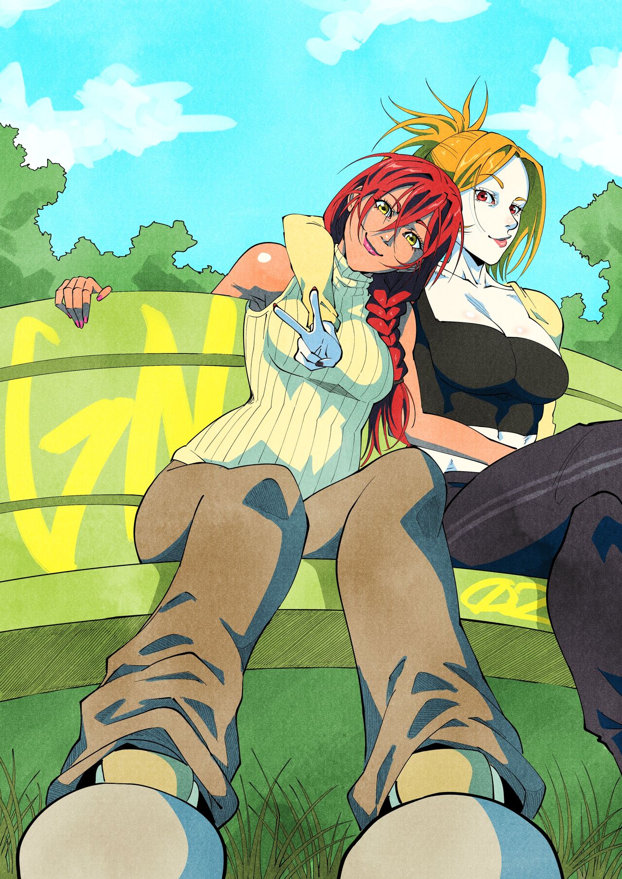 [UselessBegging] GNO: Girl's Night Out - Issue 02 [English][public/censored][ongoing] imagen número 2