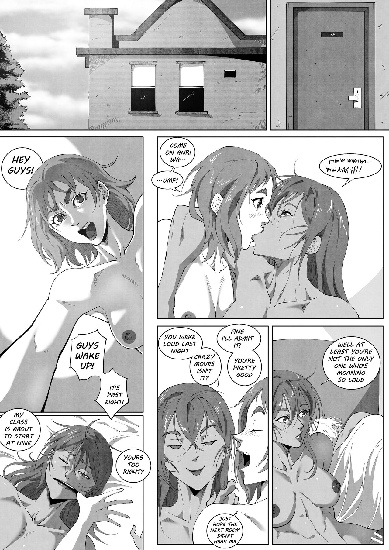 [UselessBegging] GNO: Girl's Night Out - Issue 02 [English][public/censored][ongoing] imagen número 6