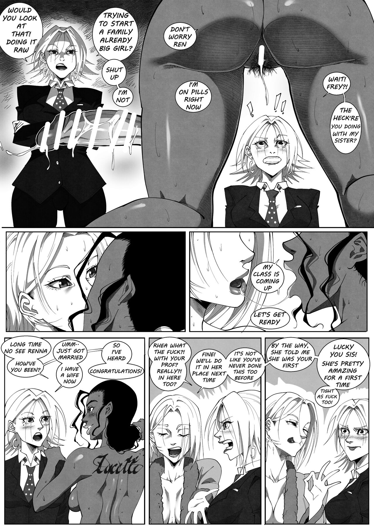[UselessBegging] GNO: Girl's Night Out - Issue 02 [English][public/censored][ongoing] imagen número 14