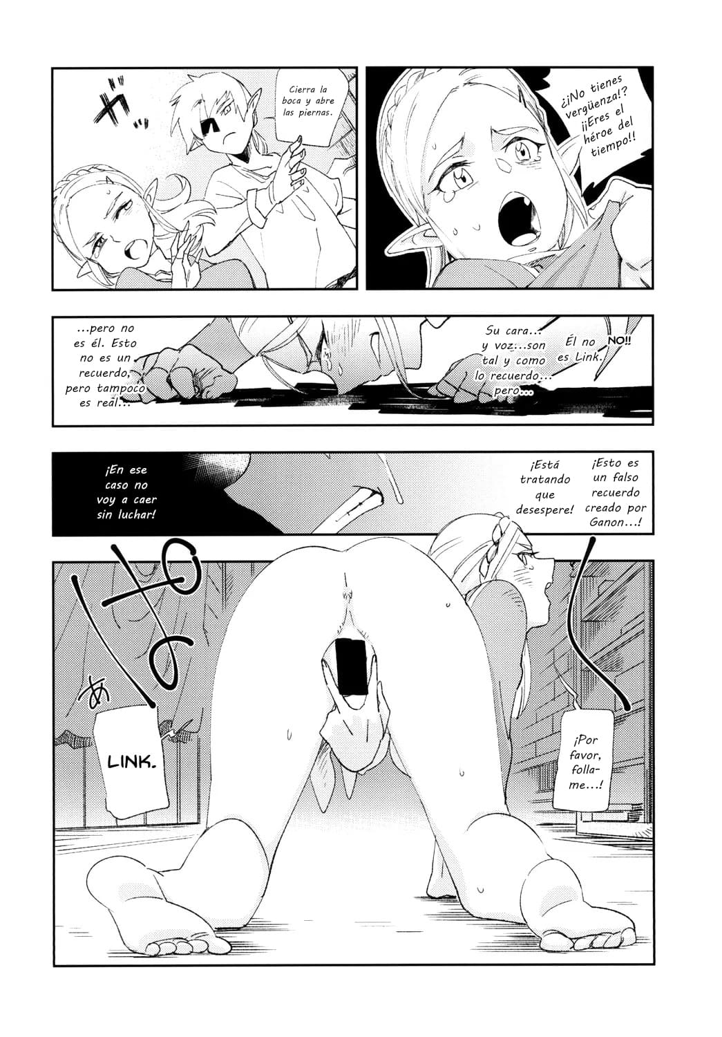 (CT30) [Haraise Kaiwai (Yucchris)] TRUST&CENTURY (The Legend of Zelda) [Spanish] [El Palacio de la Lujuria] image number 9