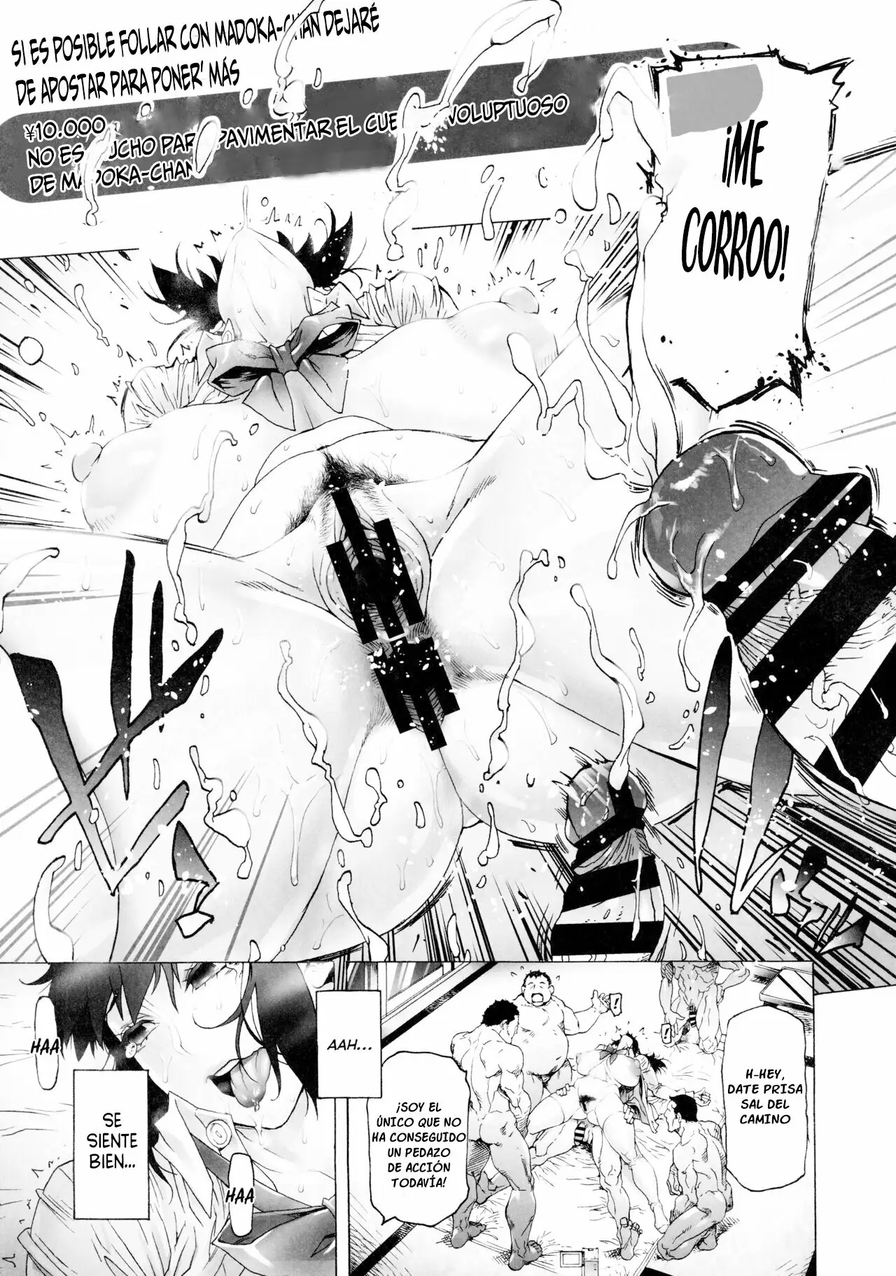 [Kocho Kocho Koukou (Bonten)] NTR-EX3 Kare ni wa Ienai Mesu Ochi Life [Spanish] [De todo Un poco SCAN] numero di immagine  16