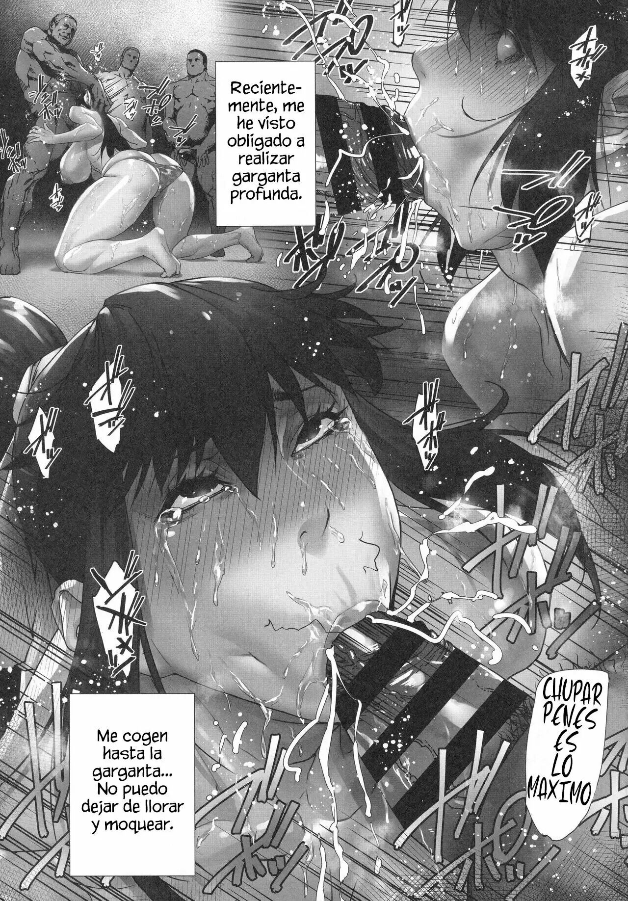 [Kocho Kocho Koukou (Bonten)] NTR-EX4 Kare ni wa Ienai Mesu Ochi Life [Spanish] [De todo Un poco SCAN] 图片编号 6