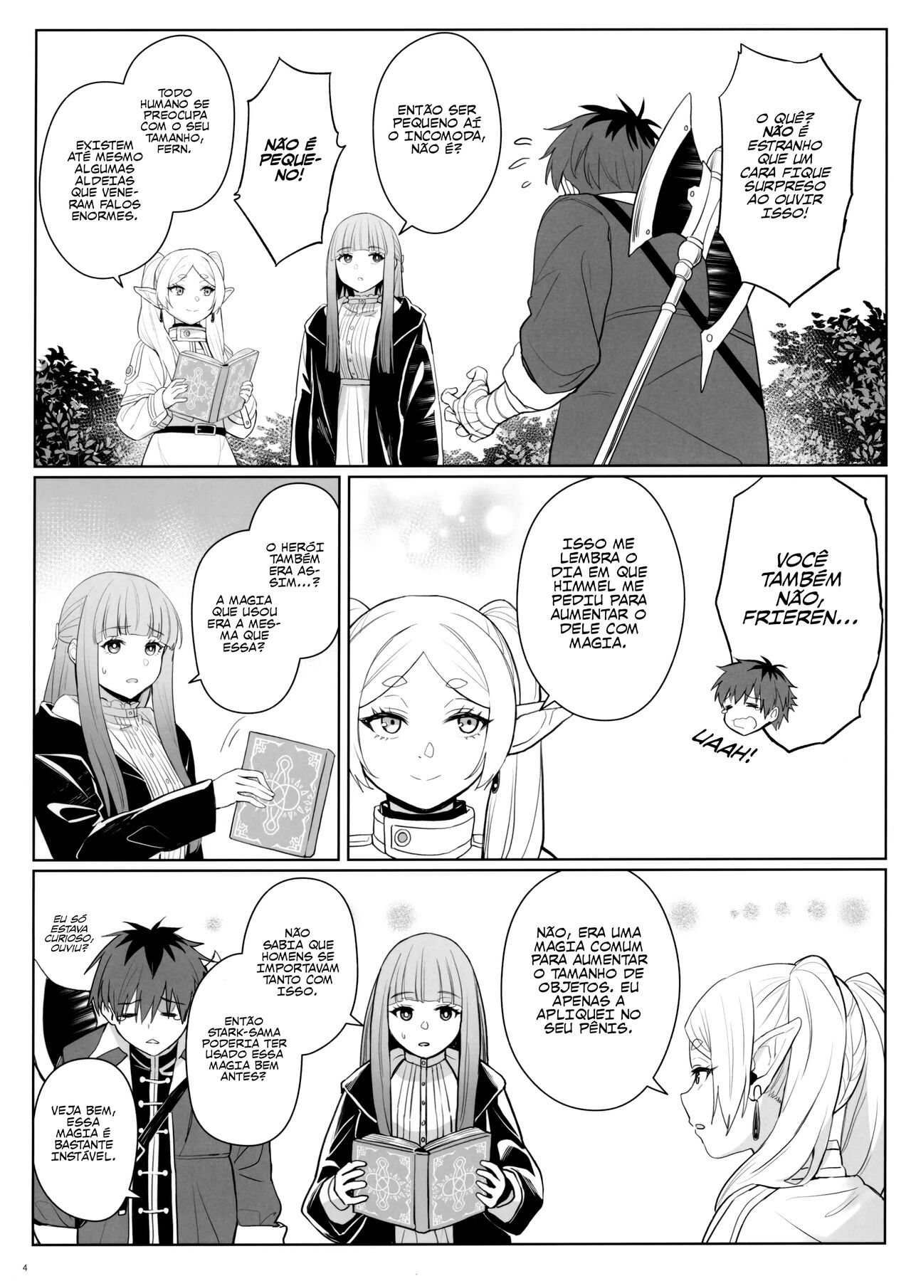 [COMEX (Zhen Lu)] Chinchin ga Ookiku Naru Mahou | Magia Para Aumentar o Pênis (Sousou no Frieren) [Portuguese-BR] imagen número 5