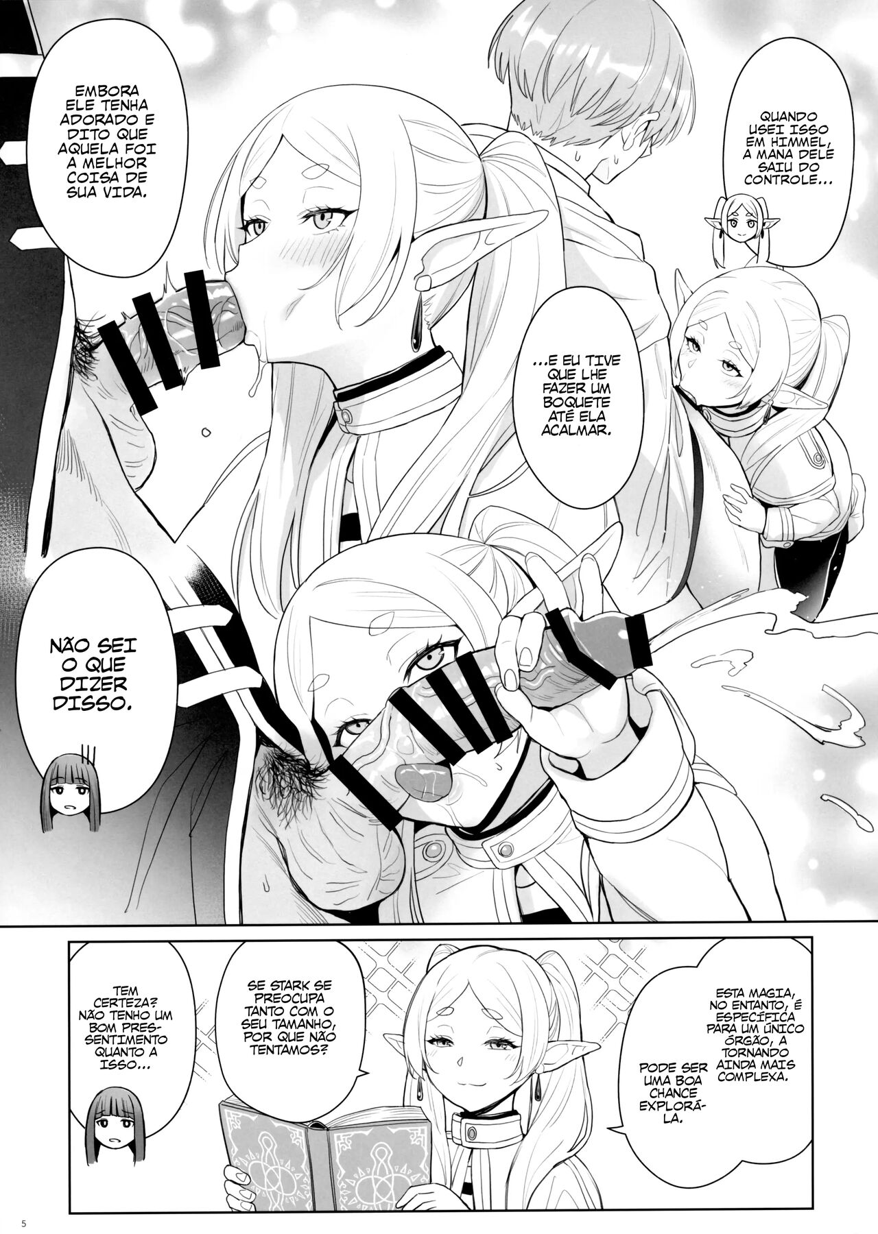 [COMEX (Zhen Lu)] Chinchin ga Ookiku Naru Mahou | Magia Para Aumentar o Pênis (Sousou no Frieren) [Portuguese-BR] imagen número 6