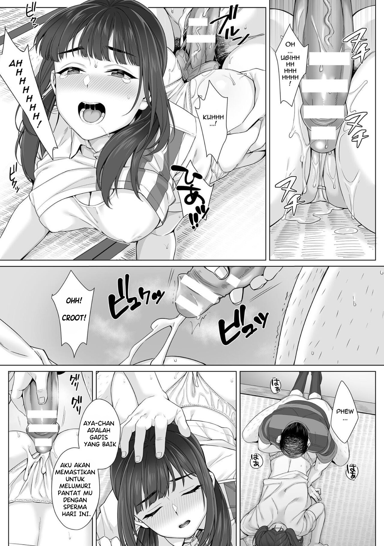 [miniru] Junboku Joshikousei wa Oyaji Iro ni Somerarete Comic Ban Chapter 3 [Indonesia] 画像番号 6