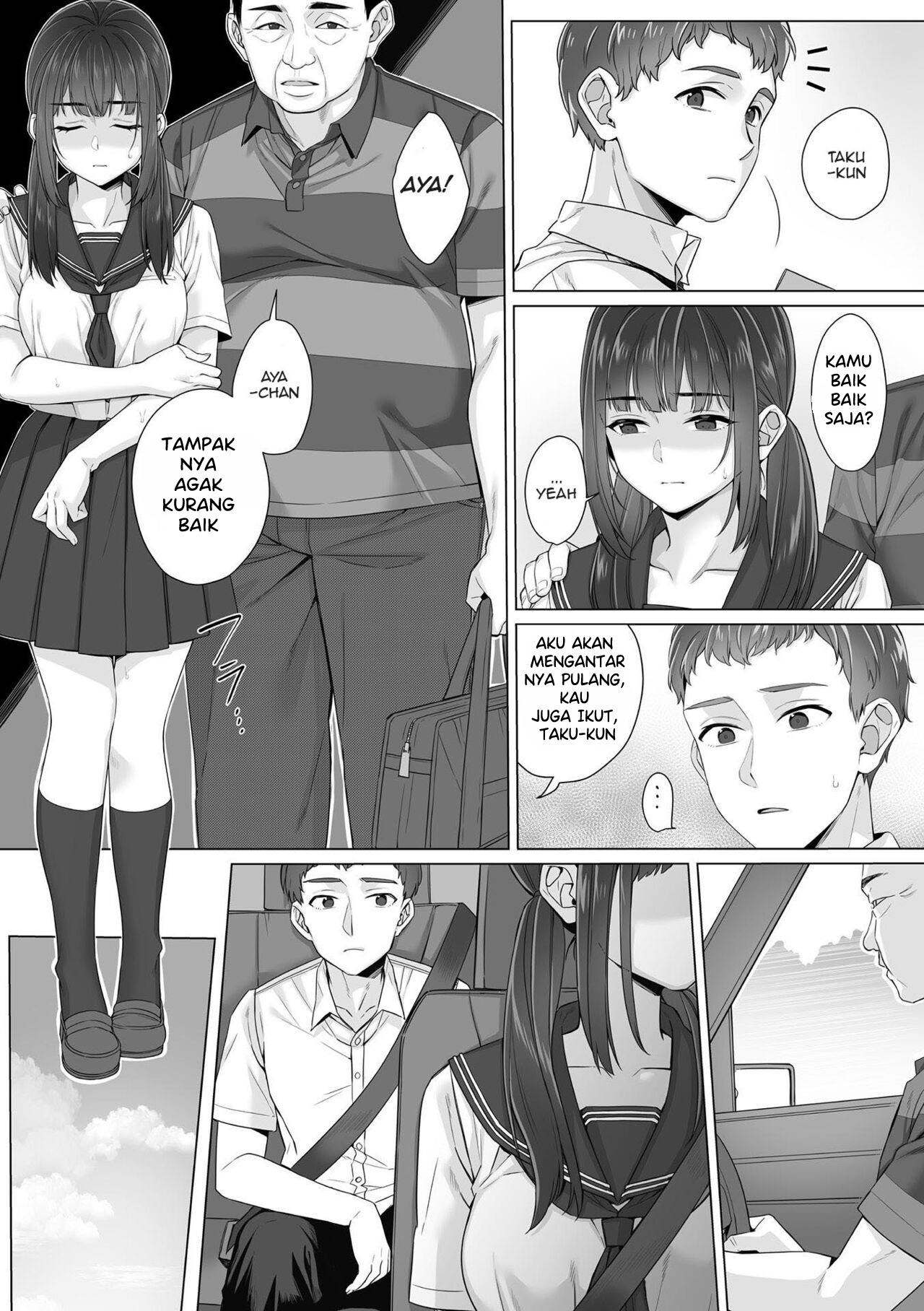 [miniru] Junboku Joshikousei wa Oyaji Iro ni Somerarete Comic Ban Chapter 3 [Indonesia] 画像番号 21