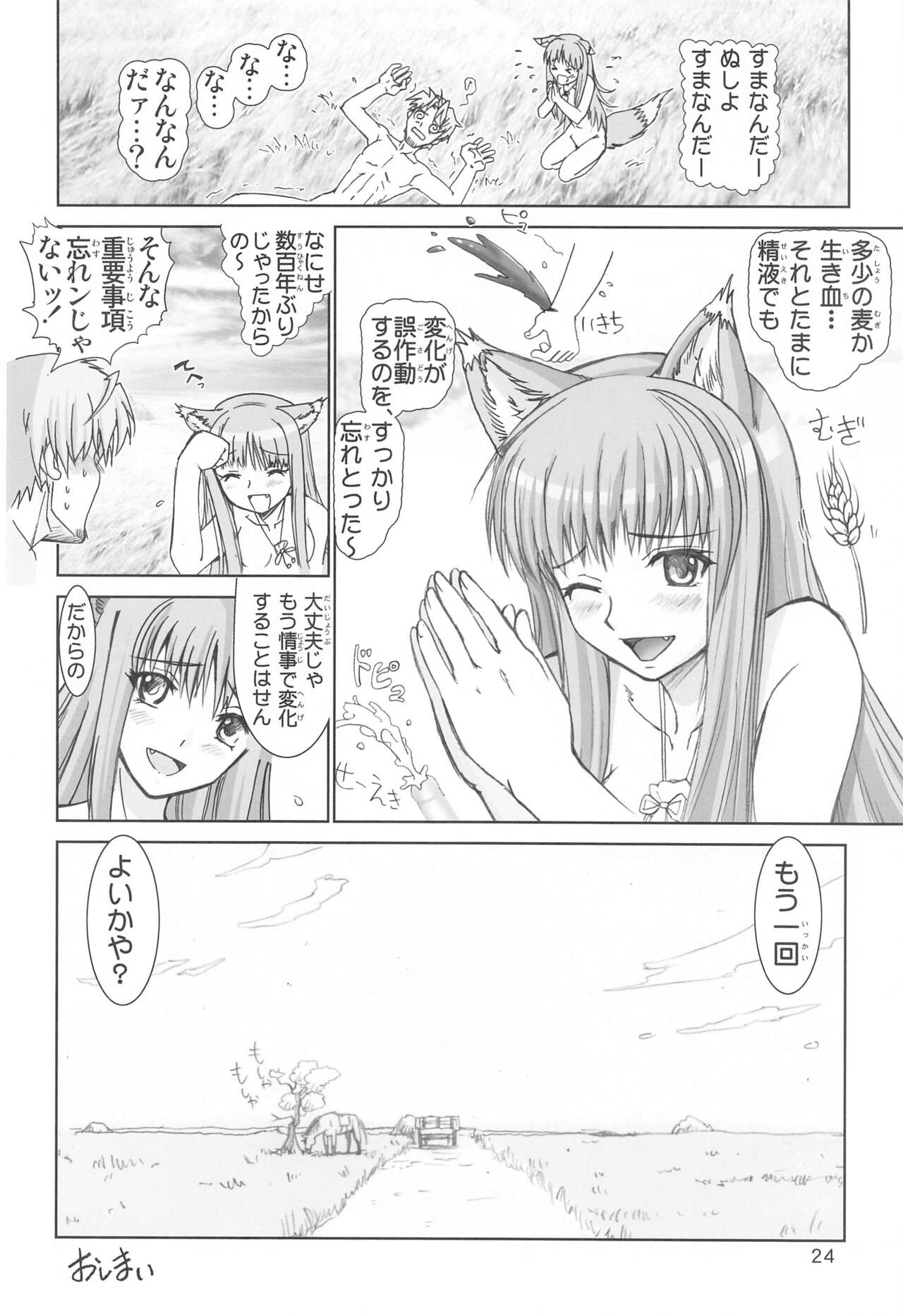 [Raijinkai (Harukigenia)] WOLF ROAD (Kaiteiban) (Spice and Wolf) 이미지 번호 23