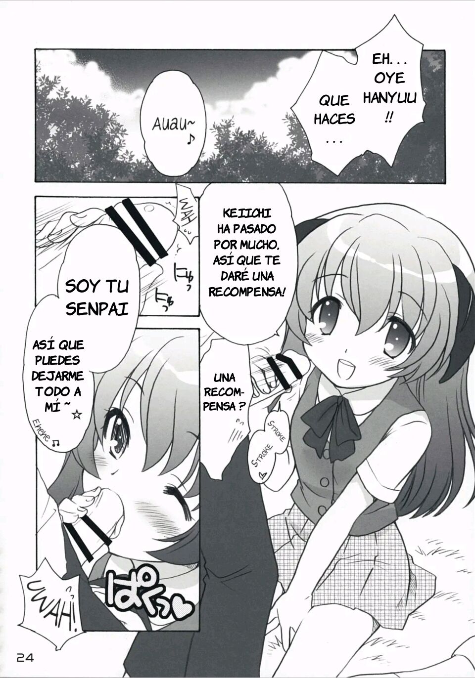 (C73) [Purin Yokochou (Ouka Sushi)] Higurashi Iroiro Bon (Higurashi no Naku Koro ni) [Spanish] [JFairy Traslate] image number 17