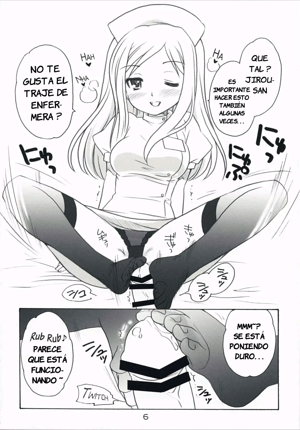 (C73) [Purin Yokochou (Ouka Sushi)] Higurashi Iroiro Bon (Higurashi no Naku Koro ni) [Spanish] [JFairy Traslate] image number 35