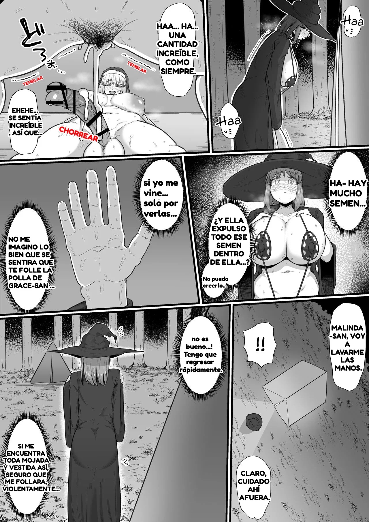 [Ebi no Implant (Shrimp Cake)] Onna Boukensha × Futanari, Nani mo Okoranai Hazu ga Naku… | Aventuras x Futanari, No Hay Manera de que No Pase Nada... [Spanish] [El Rey del Futanari] 图片编号 14