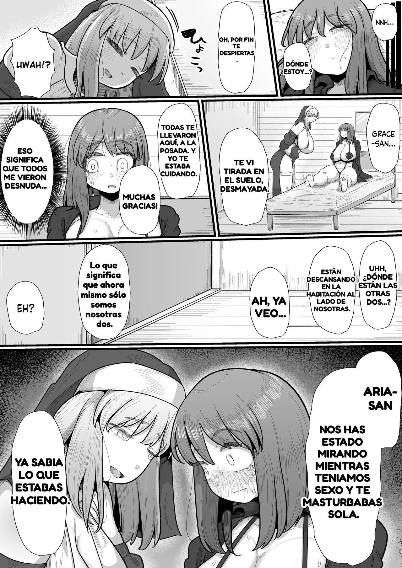 [Ebi no Implant (Shrimp Cake)] Onna Boukensha × Futanari, Nani mo Okoranai Hazu ga Naku… | Aventuras x Futanari, No Hay Manera de que No Pase Nada... [Spanish] [El Rey del Futanari] 图片编号 25