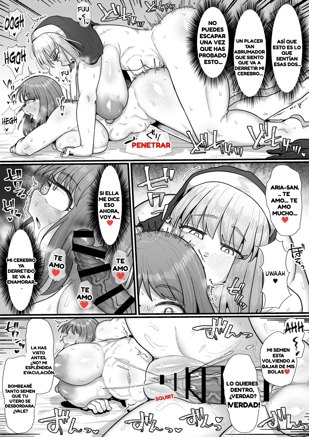 [Ebi no Implant (Shrimp Cake)] Onna Boukensha × Futanari, Nani mo Okoranai Hazu ga Naku… | Aventuras x Futanari, No Hay Manera de que No Pase Nada... [Spanish] [El Rey del Futanari] 图片编号 33