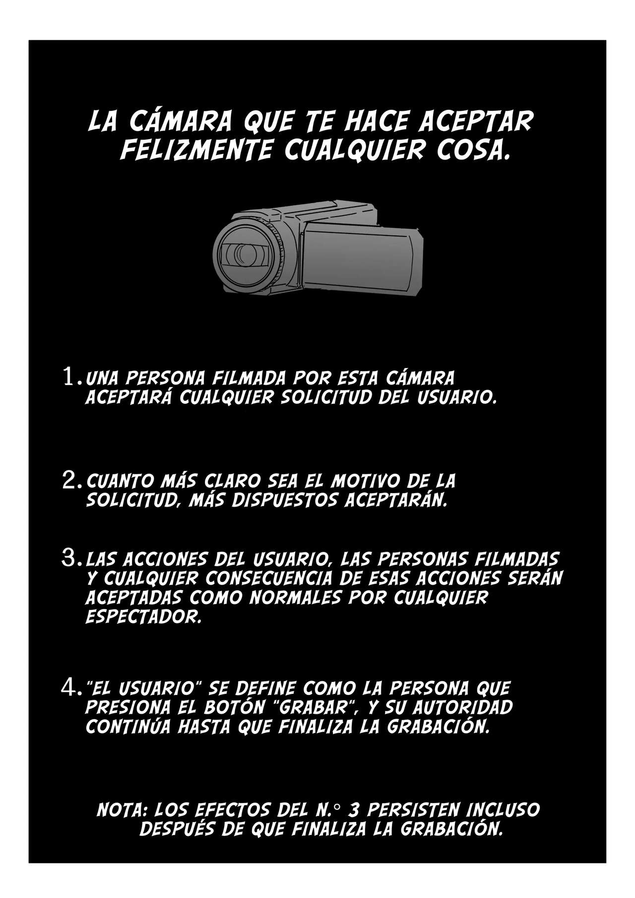 [Kakuninii] Utsuru to Norinori de Nandemo Ukeirechau Video Camera [Spanish] [Zimos] [Digital] 图片编号 4