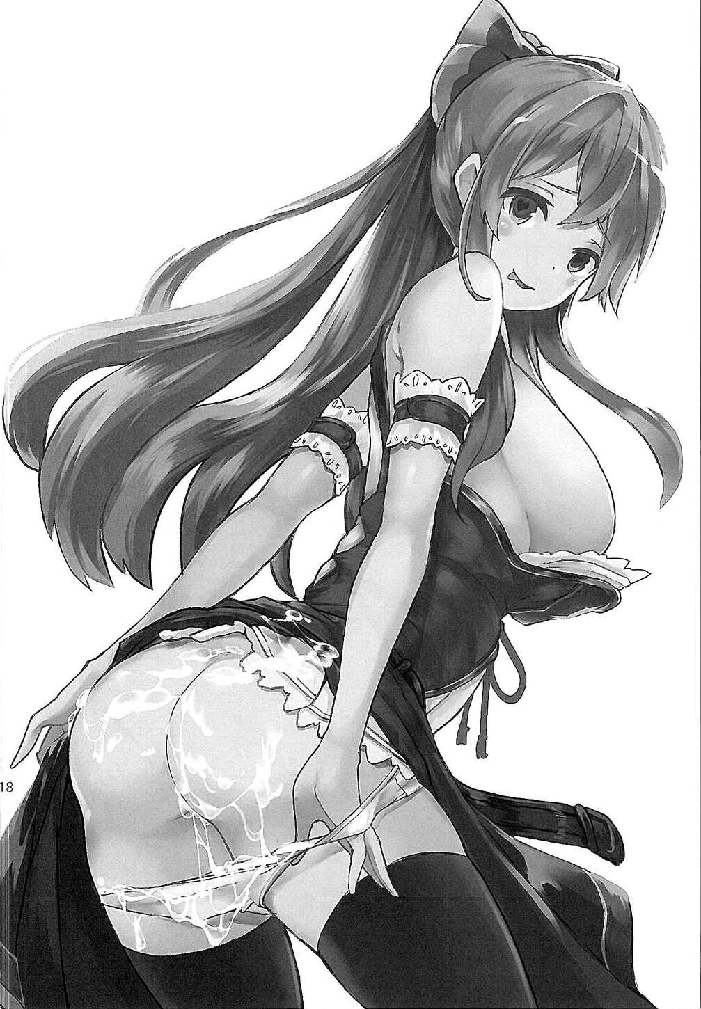 (SC2015 Autumn) [wakamaker (wakamesan)] Ochita Himegimi (Granblue Fantasy) [Chinese] image number 19