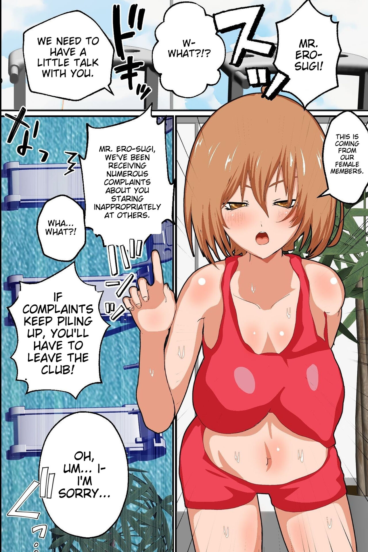 [DL Mate] Sennou Gym de Kyonyuu de hikishimatta Nyotai Ana ni hame makuru Training [English] [yunarukamimakotoyuki] [ENG MTL] image number 5