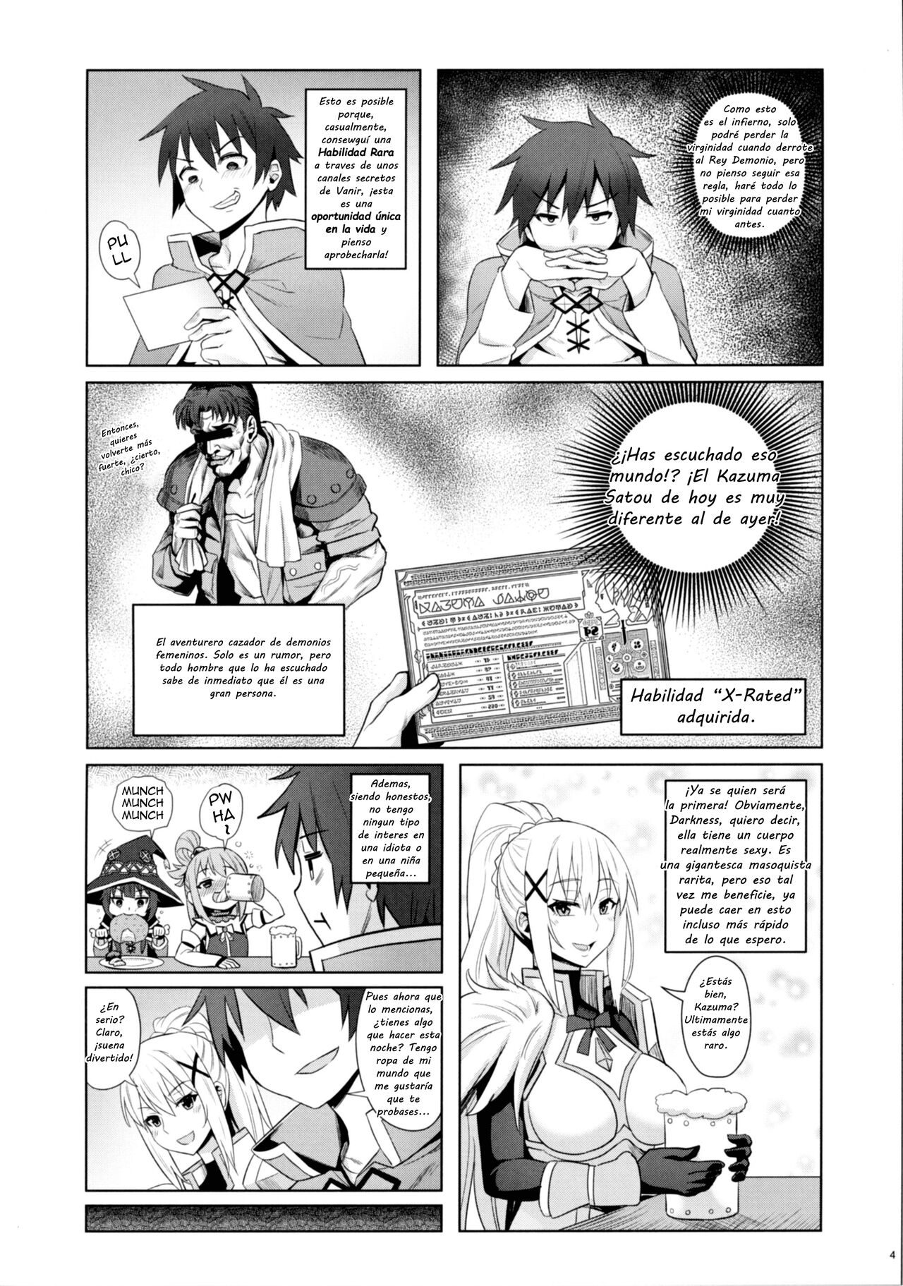 (C92) [COMEX (Zhen Lu)] Kono Daraku Shita Onna Kishi ni Syukufuku o! | Gods Blessings on This Corrupted Female Knight! (Kono Subarashii Sekai ni Syukufuku o!) [Spanish] [El Palacio de la Lujuria] [Digital] 19eme image