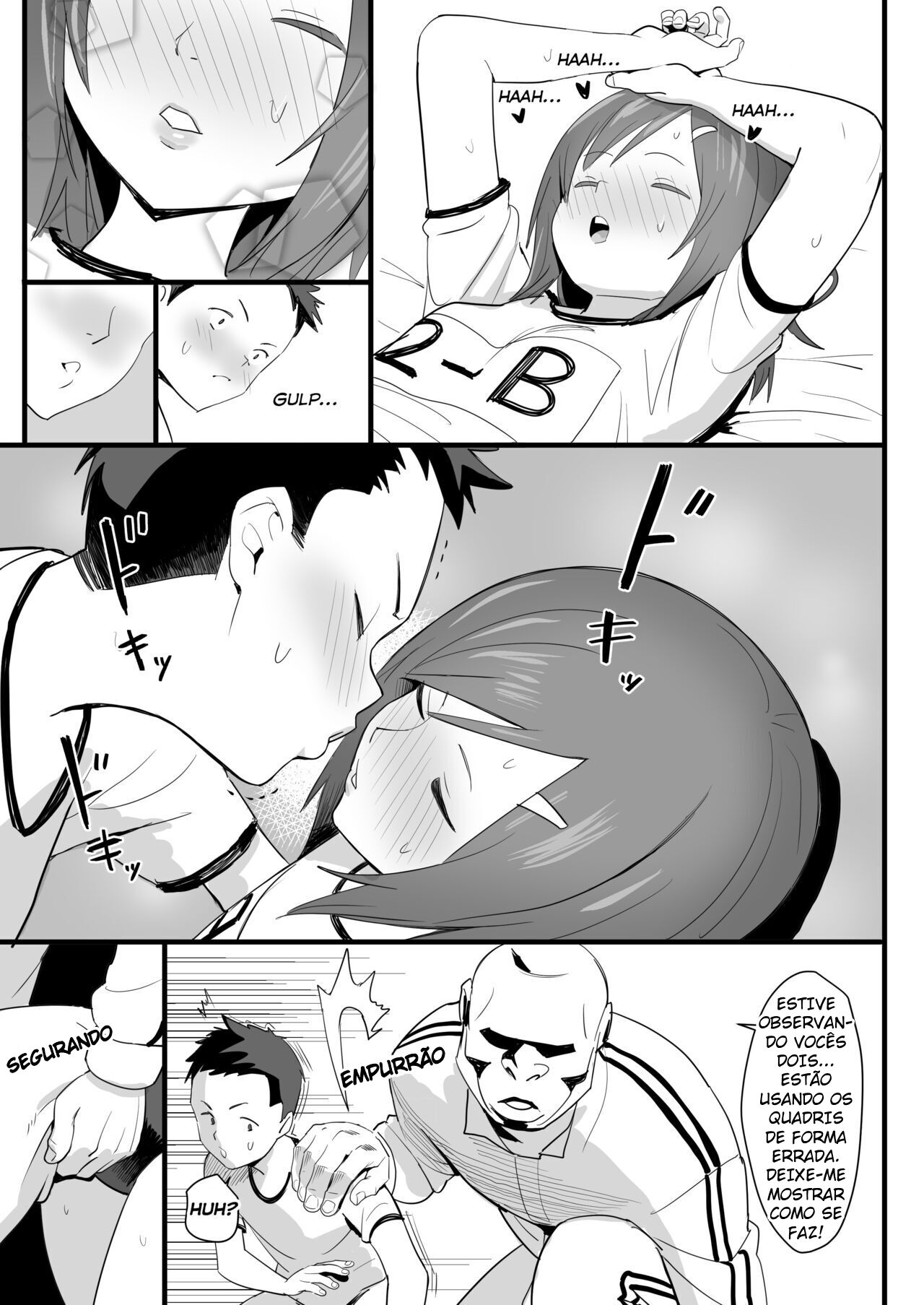 [Kokusan JK (Velzhe)] Ketsuhame Jisshu | Buttfuck Practice [Portuguese-BR] изображение № 14