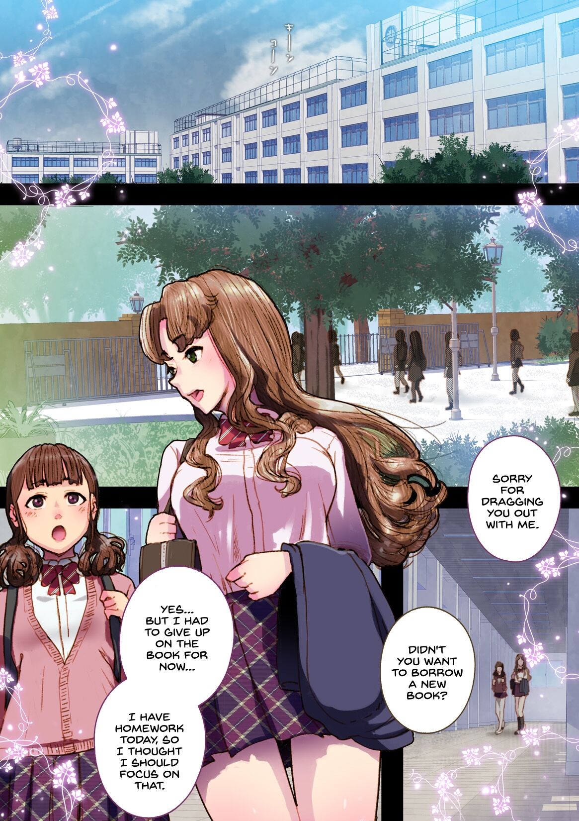 [An-chan Kaichou Potsuri Club (An-chan Kaichou)] Futa x Yuri ～While The Curtains Whisper～ [English] image number 4