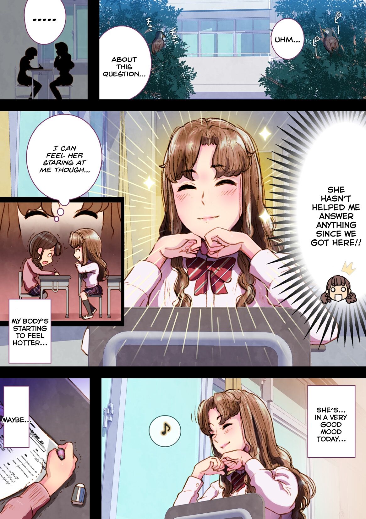 [An-chan Kaichou Potsuri Club (An-chan Kaichou)] Futa x Yuri ～While The Curtains Whisper～ [English] image number 7