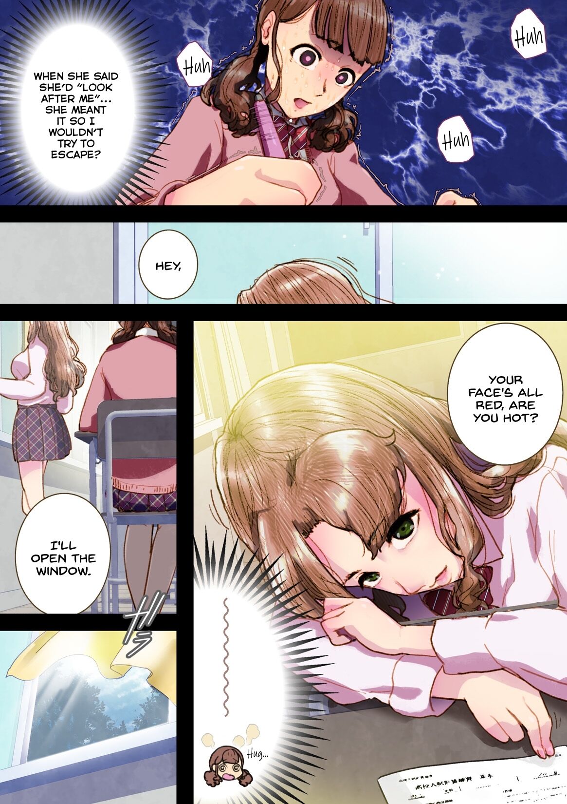 [An-chan Kaichou Potsuri Club (An-chan Kaichou)] Futa x Yuri ～While The Curtains Whisper～ [English] image number 8