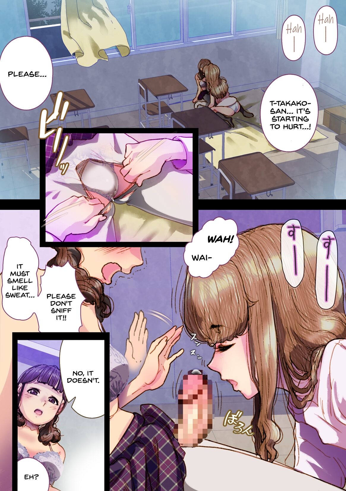 [An-chan Kaichou Potsuri Club (An-chan Kaichou)] Futa x Yuri ～While The Curtains Whisper～ [English] image number 18