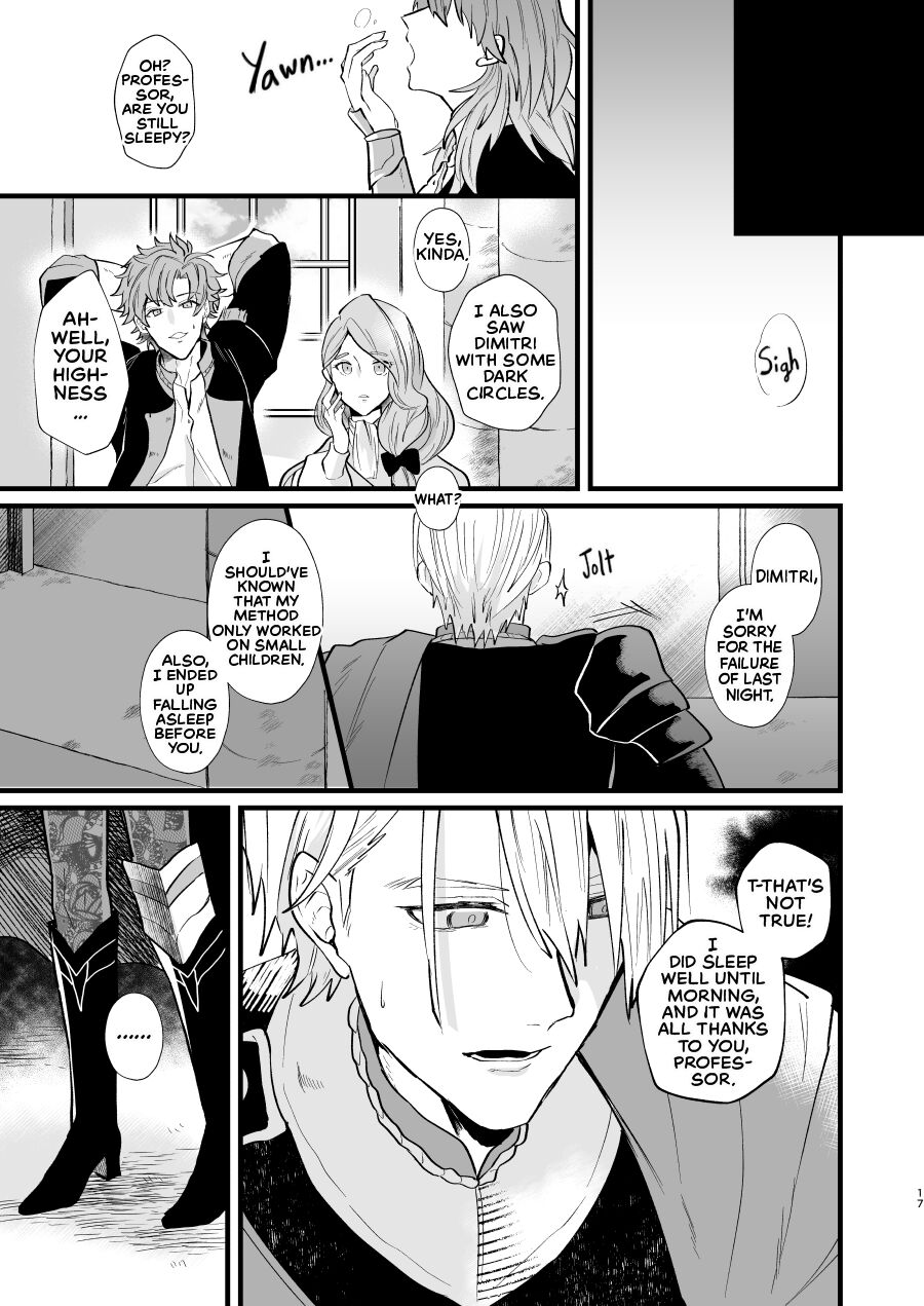 [Inugoya ni Boku (Jinta)] Nenai Ko Dare da | Who is the Restless Child? (Fire Emblem: Three Houses) [The Crimson Star] [Digital] imagen número 16