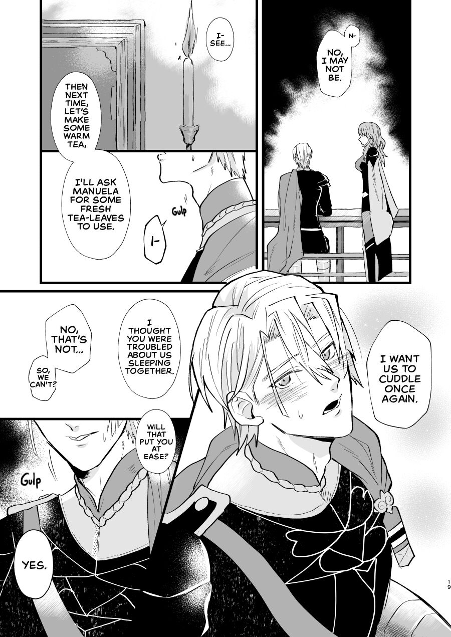 [Inugoya ni Boku (Jinta)] Nenai Ko Dare da | Who is the Restless Child? (Fire Emblem: Three Houses) [The Crimson Star] [Digital] imagen número 18