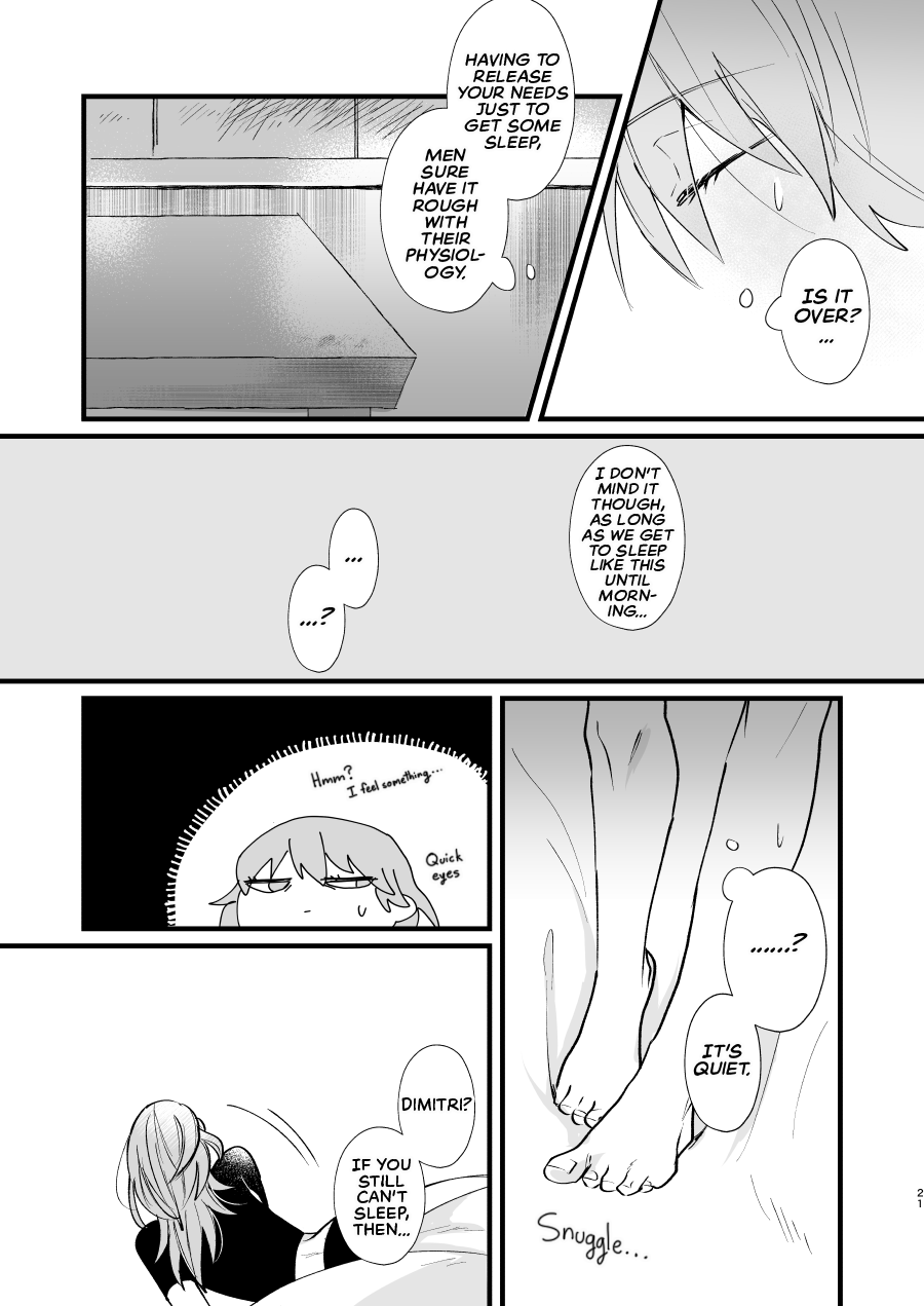 [Inugoya ni Boku (Jinta)] Nenai Ko Dare da | Who is the Restless Child? (Fire Emblem: Three Houses) [The Crimson Star] [Digital] imagen número 20