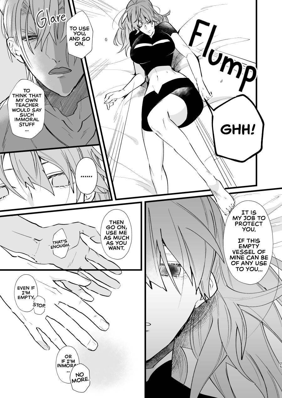 [Inugoya ni Boku (Jinta)] Nenai Ko Dare da | Who is the Restless Child? (Fire Emblem: Three Houses) [The Crimson Star] [Digital] imagen número 24