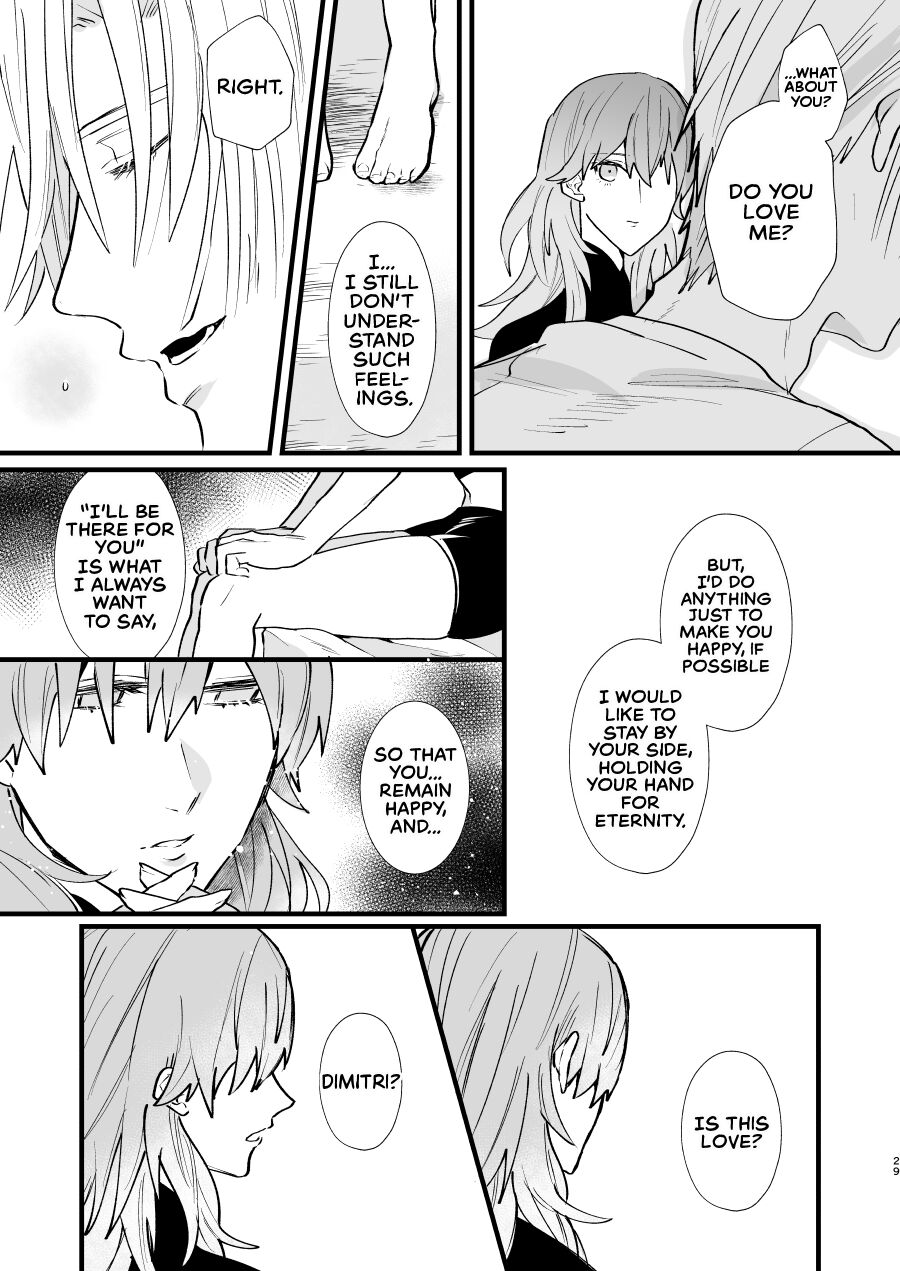 [Inugoya ni Boku (Jinta)] Nenai Ko Dare da | Who is the Restless Child? (Fire Emblem: Three Houses) [The Crimson Star] [Digital] imagen número 28