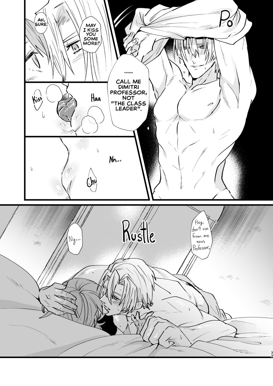 [Inugoya ni Boku (Jinta)] Nenai Ko Dare da | Who is the Restless Child? (Fire Emblem: Three Houses) [The Crimson Star] [Digital] imagen número 32