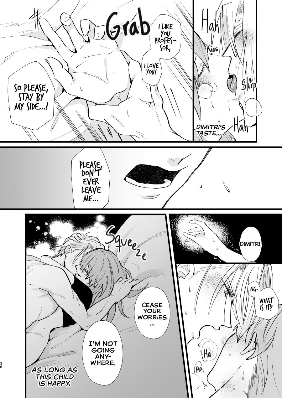 [Inugoya ni Boku (Jinta)] Nenai Ko Dare da | Who is the Restless Child? (Fire Emblem: Three Houses) [The Crimson Star] [Digital] imagen número 35