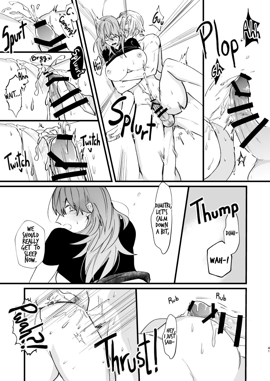 [Inugoya ni Boku (Jinta)] Nenai Ko Dare da | Who is the Restless Child? (Fire Emblem: Three Houses) [The Crimson Star] [Digital] imagen número 40