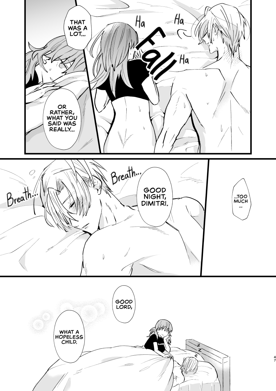 [Inugoya ni Boku (Jinta)] Nenai Ko Dare da | Who is the Restless Child? (Fire Emblem: Three Houses) [The Crimson Star] [Digital] imagen número 46