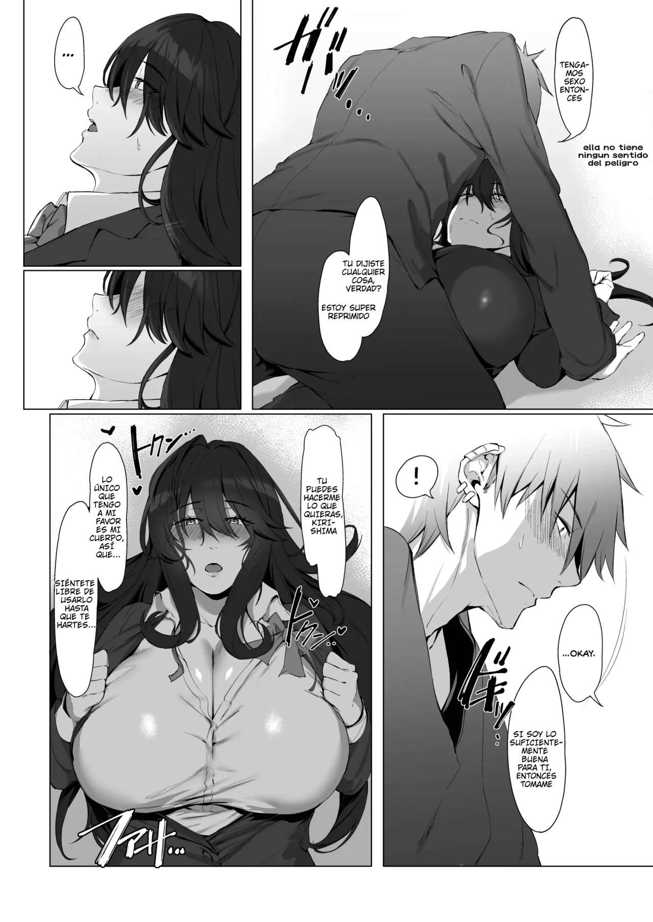 [Shirasu Latte (Shirasu)] Nekura de Jimi demo Ii desu ka? | Is a Gloomy Plain Jane Okay With You? [Spanish] [Tilines Scan] [Digital] image number 7