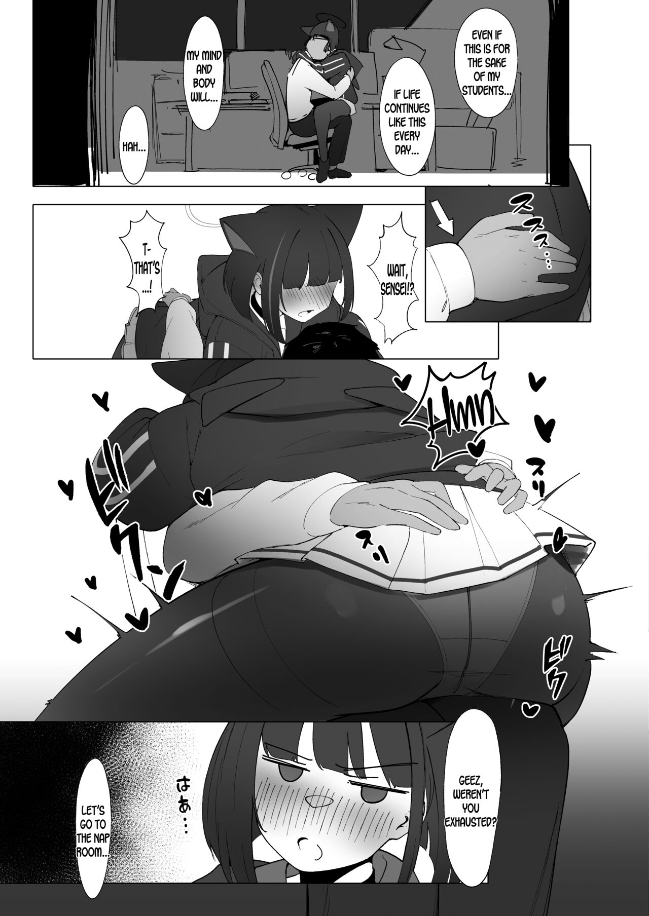 [Mannen Junyuuki] KAZUSAddiction II -Kyouyama Chuudoku- II (Blue Archive) [English] [SDTLs] [Digital] image number 4