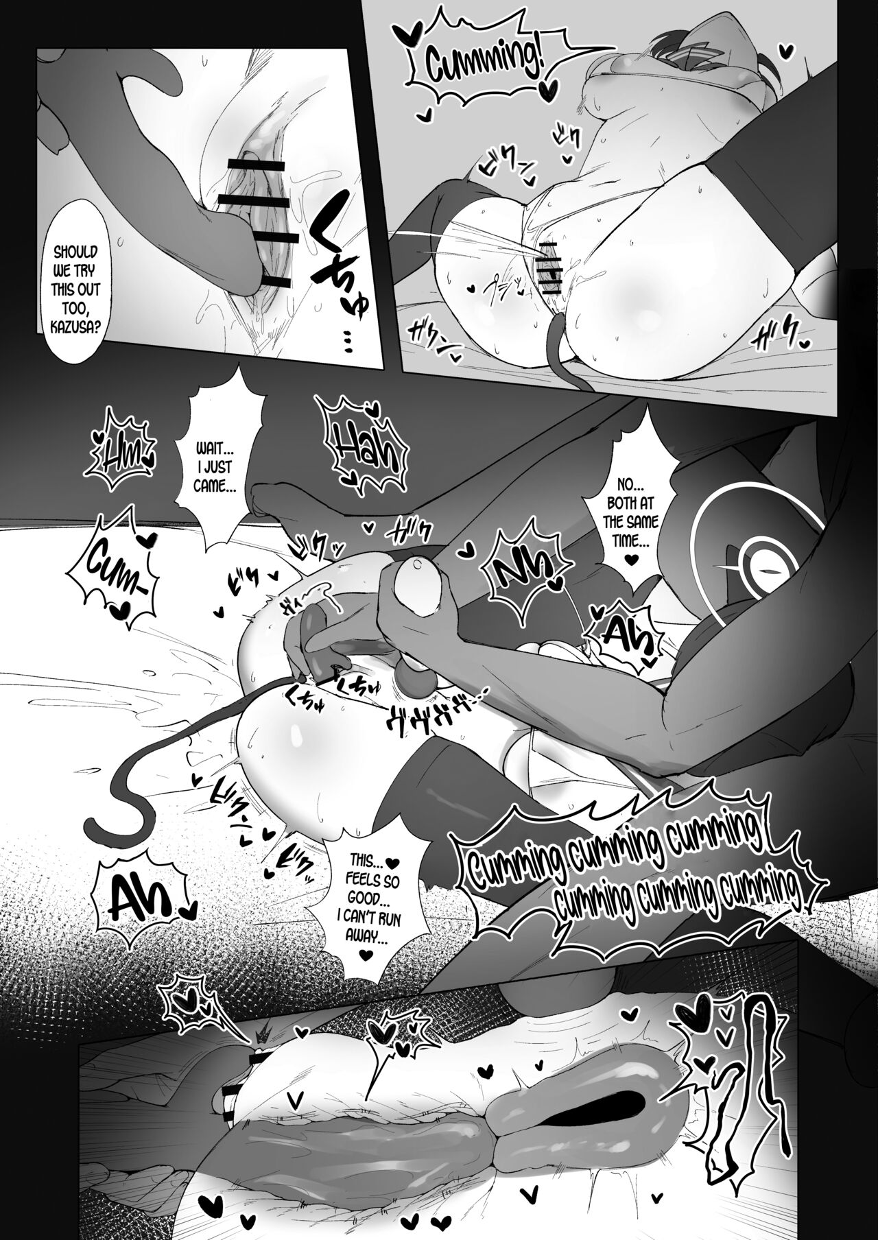 [Mannen Junyuuki] KAZUSAddiction II -Kyouyama Chuudoku- II (Blue Archive) [English] [SDTLs] [Digital] image number 12