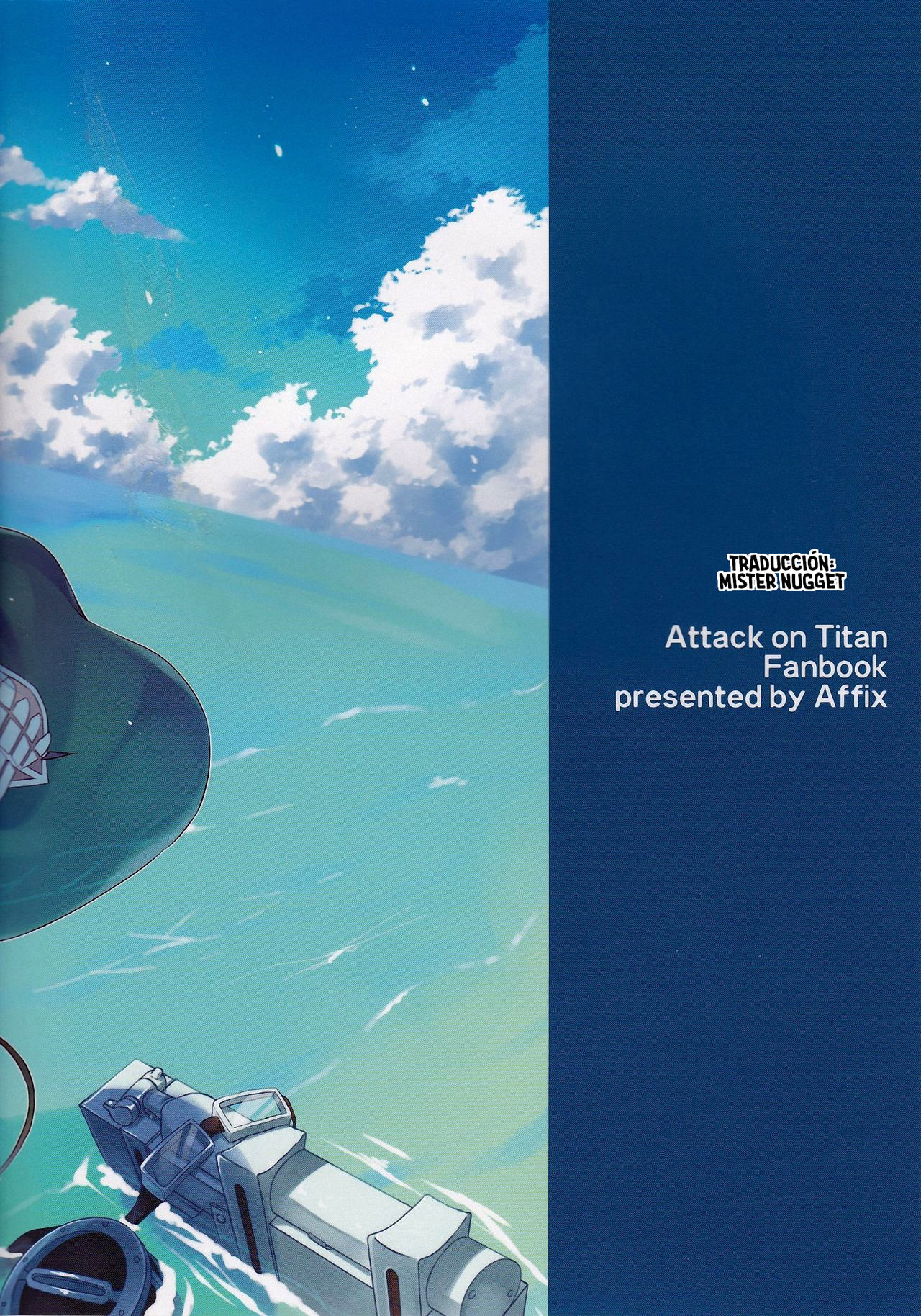 (SPARK8) [Affix (Ha-ru)] World End (Shingeki no Kyojin) [Spanish] [Mr. Nugget] изображение № 2