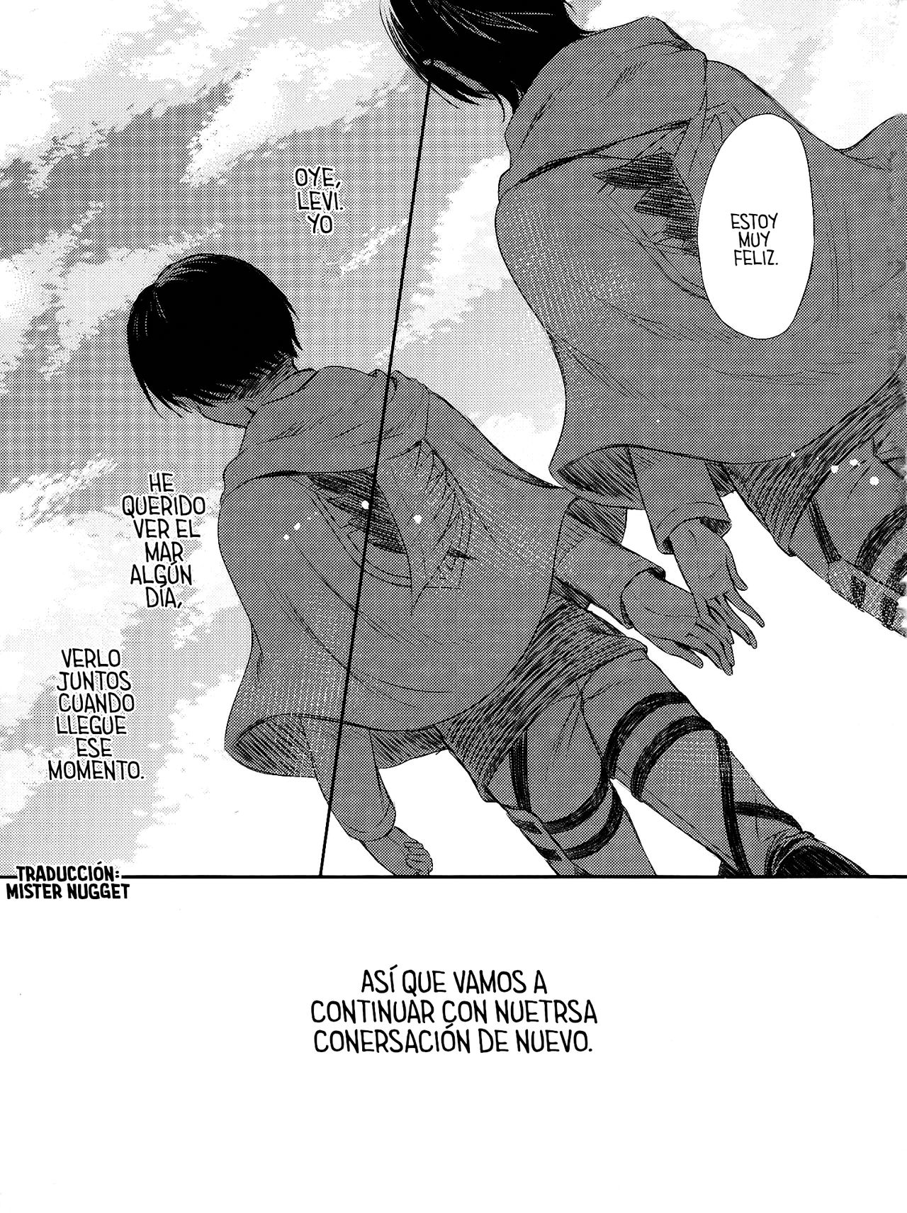 (SPARK8) [Affix (Ha-ru)] World End (Shingeki no Kyojin) [Spanish] [Mr. Nugget] изображение № 33