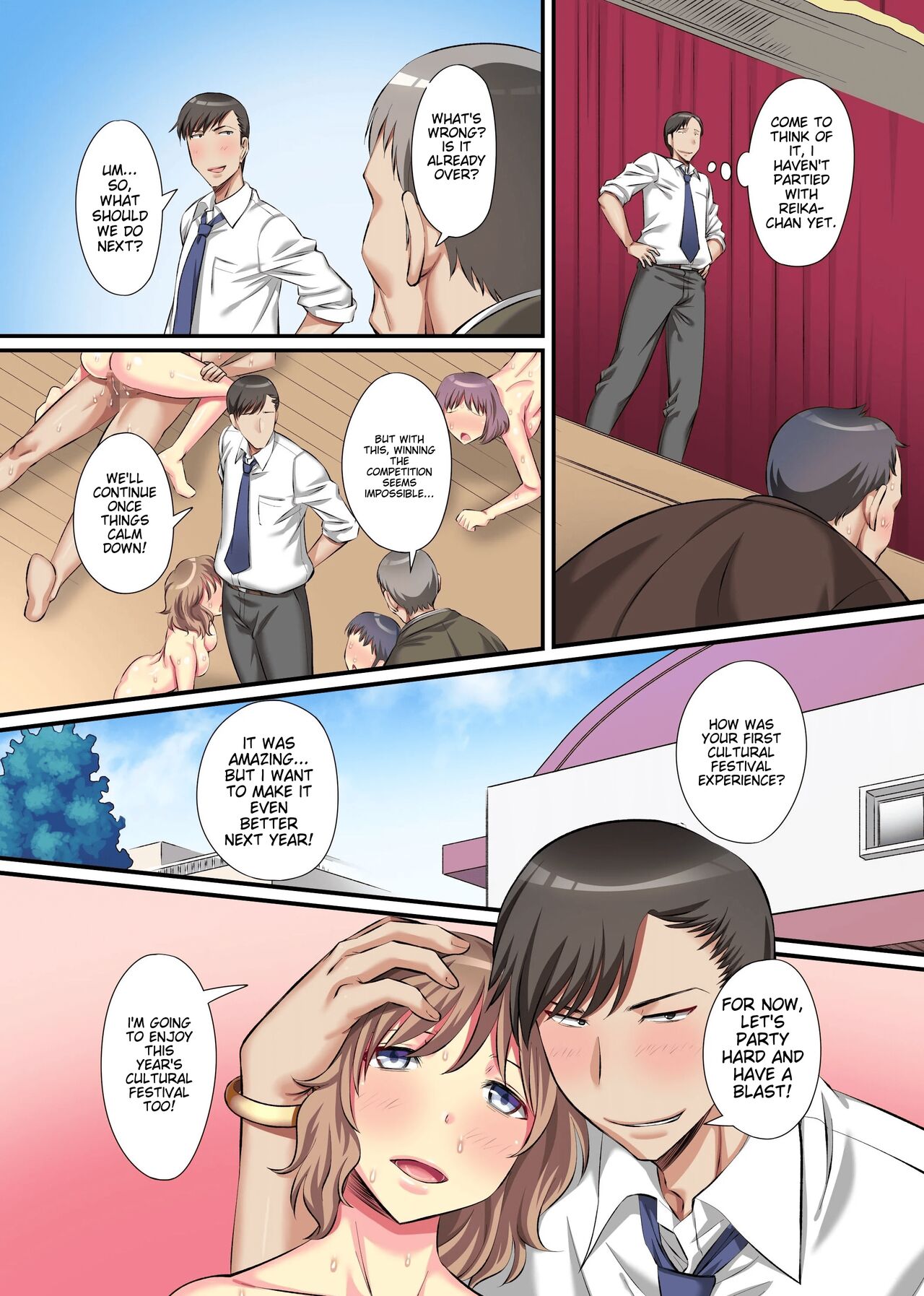 [NCP] [ENG MTL] Harem Heaven at the Hypnotic School Festival 画像番号 23
