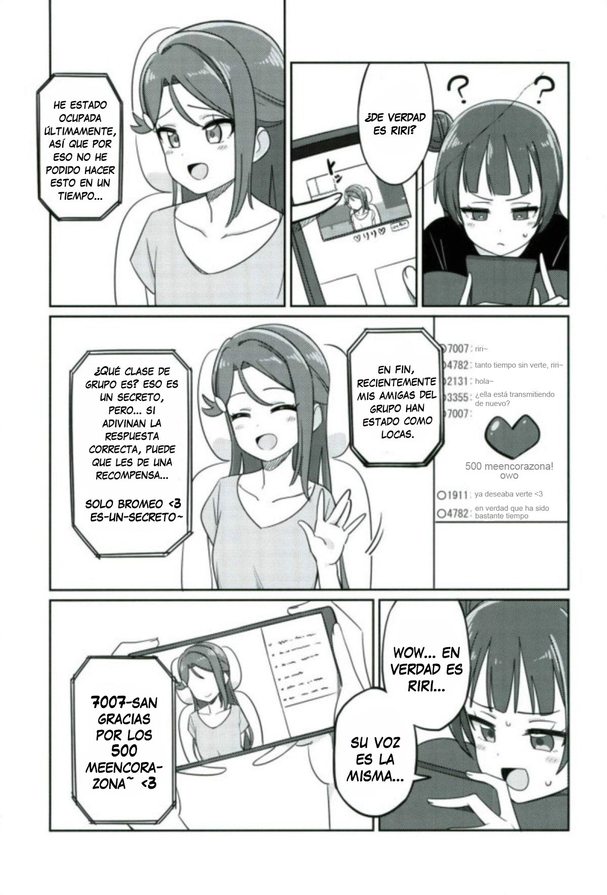 (COMIC1☆12) [Deadnoodles] Shico Rico Douga (Love Live! Sunshine!!) [Spanish] [gbya.group] image number 4