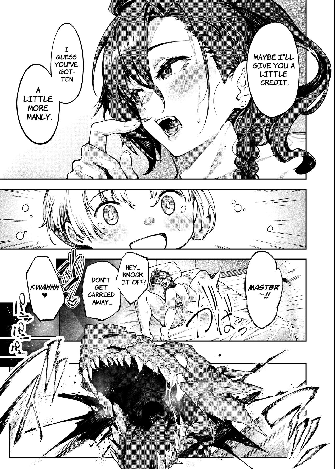 [I'm moralist (Yanagihara Mitsuki, iapoc)] Inmon Jakutai Joshishou ni Wakarase Ecchisuru Manga | A Manga where a Lewd Crest has weakened my Master [English] [ApricotJam] 29eme image