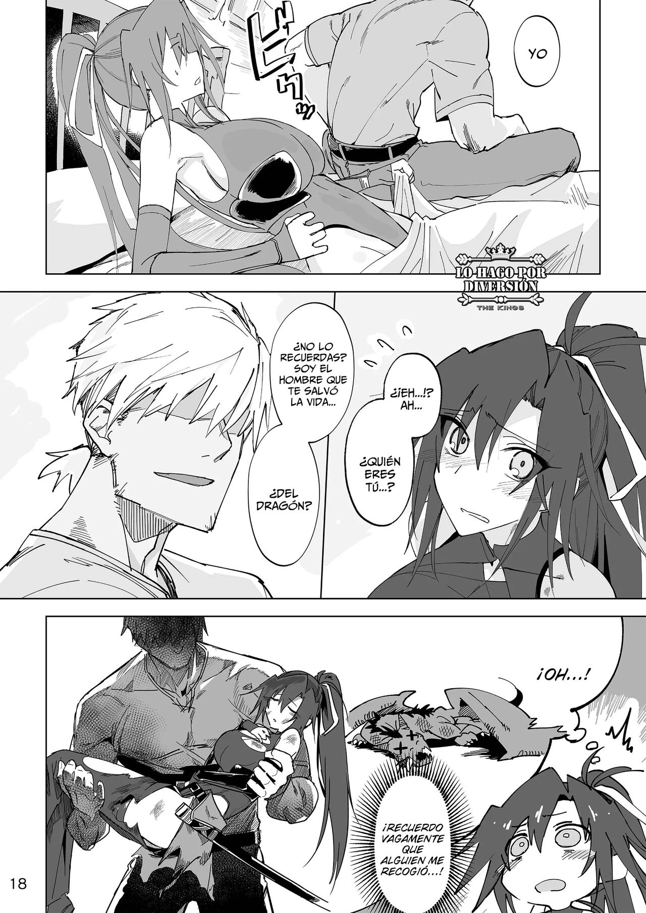 [Gatakomanchi (Komagata)] Isekai Mesu Yuusha [Spanish] [Lo Hago por Diversión] [Digital] Bildnummer 17