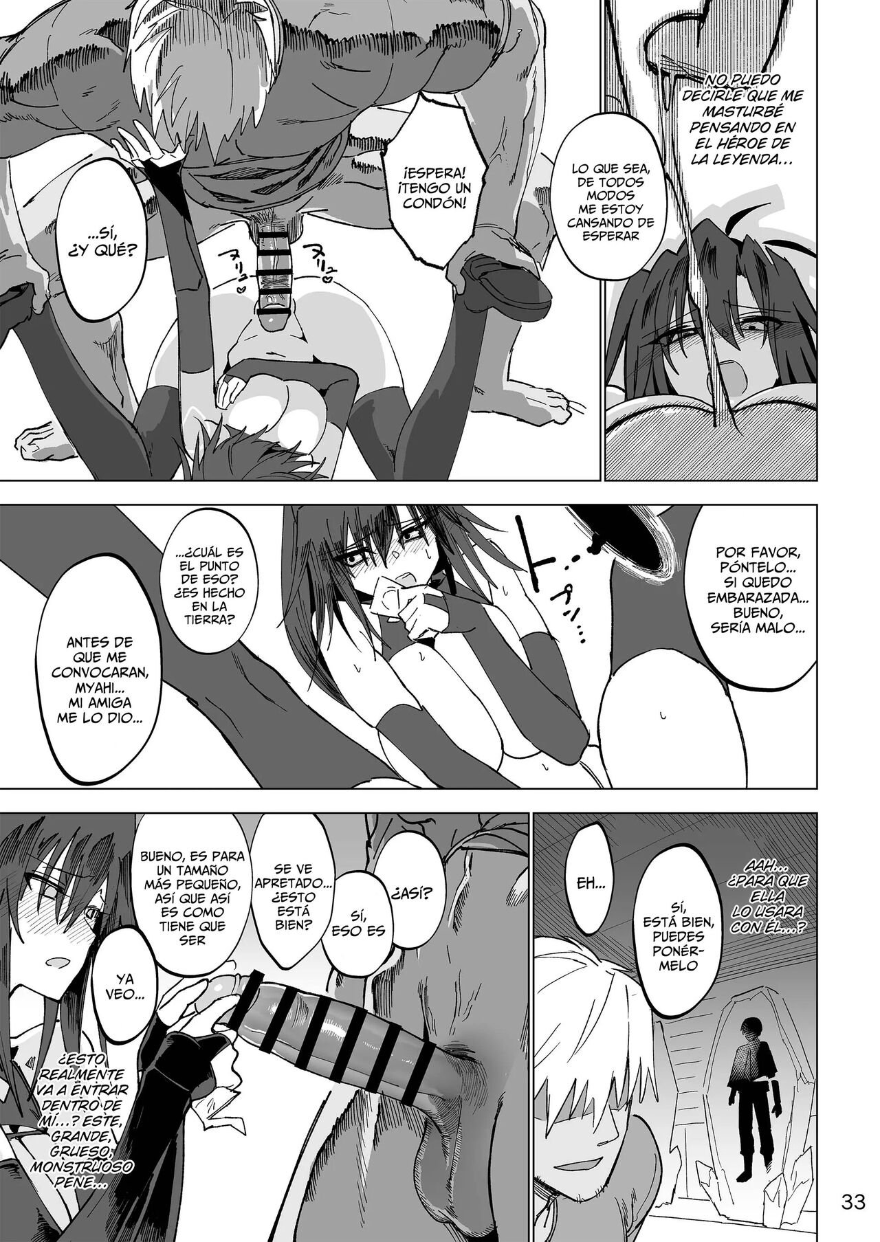 [Gatakomanchi (Komagata)] Isekai Mesu Yuusha [Spanish] [Lo Hago por Diversión] [Digital] Bildnummer 32