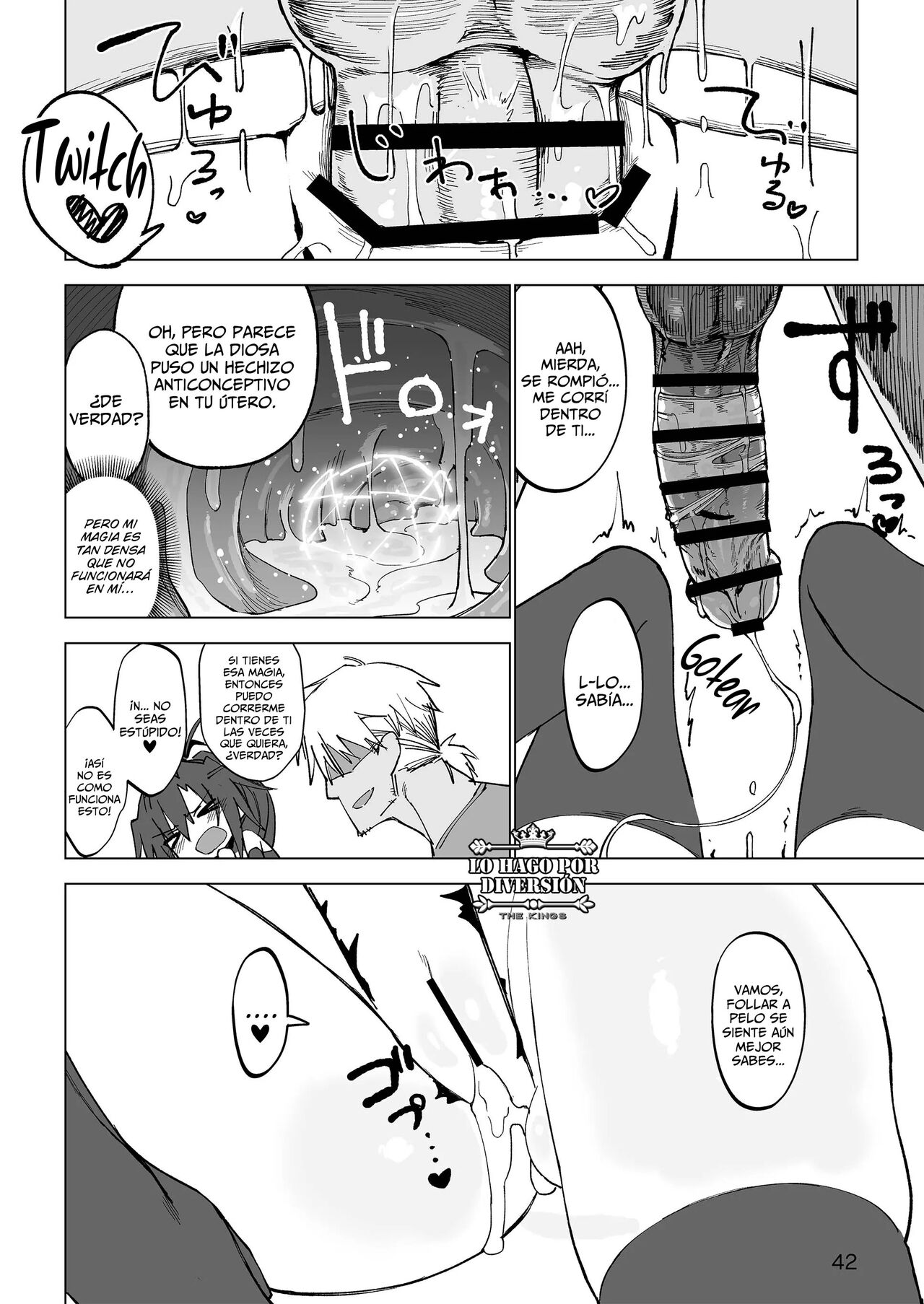 [Gatakomanchi (Komagata)] Isekai Mesu Yuusha [Spanish] [Lo Hago por Diversión] [Digital] Bildnummer 41