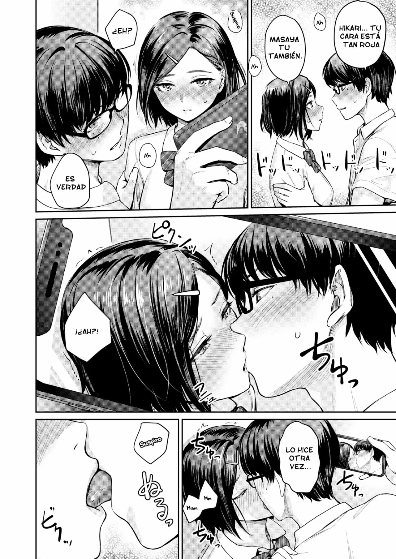 [Benimura Karu] Onnanoko no Gakkou Sex Ch. 1 | Everyday H Life Of Schoolgirls Cap. 1 [Spanish] [Traducciones Muy Lentas] изображение № 8