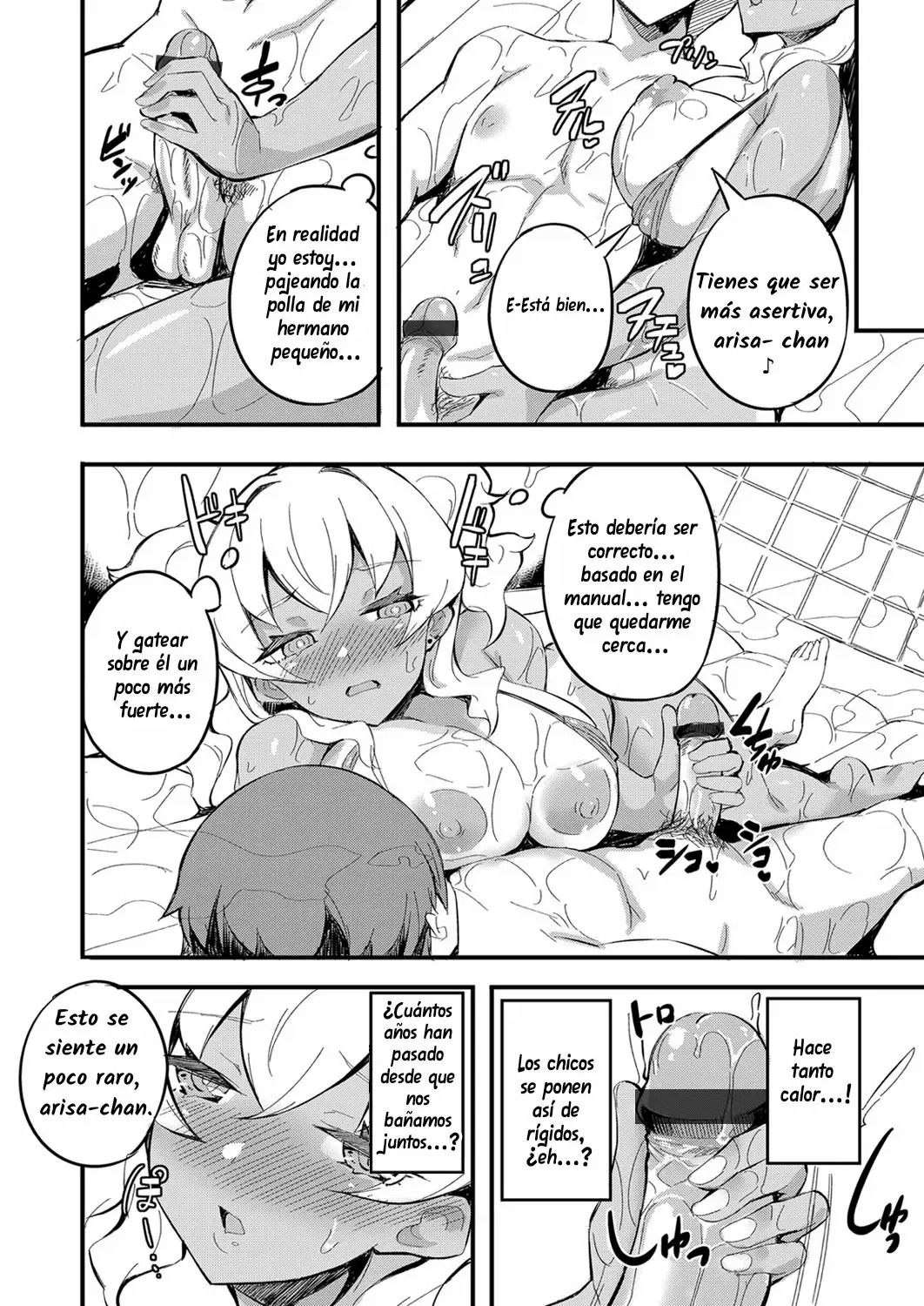 [Mocco] Hatsu Fuuzoku wa Aitsu to Battery ~Kyousei Skinship de Fukamari Sugiru Kankei~ | I Ran Into Her for My First Sexual Service ~A Relationship That Overly Deepens Through Forced Skinship~ (COMIC Grape Vol. 85) [Spanish] [Traducciones Muy Lentas] 6eme image