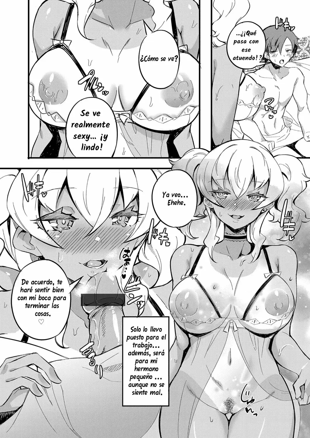 [Mocco] Hatsu Fuuzoku wa Aitsu to Battery ~Kyousei Skinship de Fukamari Sugiru Kankei~ | I Ran Into Her for My First Sexual Service ~A Relationship That Overly Deepens Through Forced Skinship~ (COMIC Grape Vol. 85) [Spanish] [Traducciones Muy Lentas] 10eme image